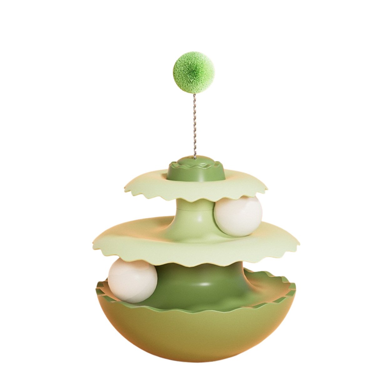 Multi-Layer Track Tumbler Cat Toy